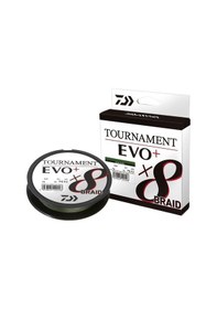 Resim Daiwa Tournament Evo+ 8b Dark Green 135m İp Misina 0.12 Mm 0.12mm 