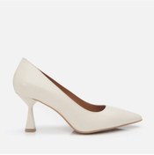 Resim Hotiç Hakiki Deri Ekru Kadın Stiletto 01ayh304140a400 Kemik-ecru Kemik 