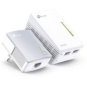 Resim TL-WPA4220KIT AV600 300 Mbps Kablosuz Tak Kullan Powerline Adaptör TP-Link