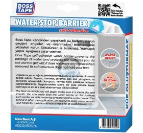 Resim Duş Kapı Eşiği, Mutfak Tezgah Su Kesici Bariyer 2 Metre Beyaz 