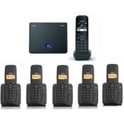 Resim Gigaset AS690 IP 6 Dahili Dect Telsiz Kablosuz Telefon Santrali 