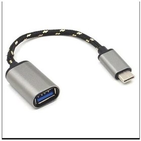 Resim Usb 3.1 Type-c Örgülü Otg Kablo 20 Cm 