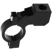 Resim Rogfer Motosiklet Modifiye Dikiz Aynası Braketi Tutucu Kelepçe E-bisiklet Ayna Dağı Reflektör Kelepçesi Siyah 