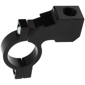 Resim Rogfer Motosiklet Modifiye Dikiz Aynası Braketi Tutucu Kelepçe E-bisiklet Ayna Dağı Reflektör Kelepçesi Siyah 