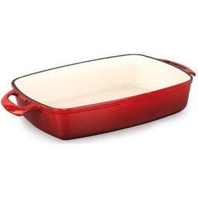Resim Korkmaz A1473 Castera Fırın Tepsi Kırmızı 