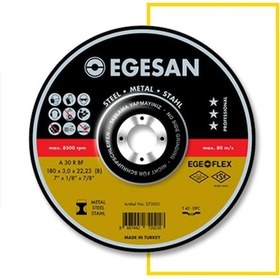 Resim Egesan 180 3,0 22,23 Metal Kesici Taş 