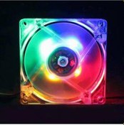 Resim 8 Cm. Ledli Işıklı Kasa Fanı Renkli 
