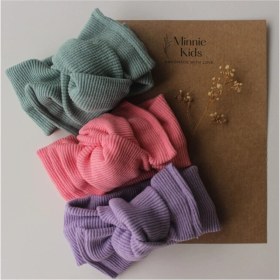Resim Kuzey Store Kız Bebek Ribana Bandana Seti 