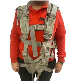 Resim kho military design 1950 US MI-1X Yüksek İrtifa Paraşüt Harnesi (Atlayış Kayıtları İle Birlikte) 