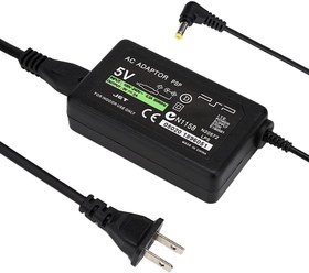 Resim PSP Şarj Cihazı, Taşınabilir PSP 110 PSP 1001 PSP 1000 PSP Slim Lite 2000 PSP 3000 Yedek Oyun Konsolu Güç Adaptörü DC 5V/2a Şarj Cihazı 50/60Hz(US100-240V) 