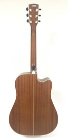 Resim Cort MR710FLHNS Solak Elektro Akustik Gitar - Natürel Satin (Profesyonel) | Sol El Kullanımı İçin Özel Tasarım, Masif Ladin Kapak, Fishman EQ ve Mat Bitiş 