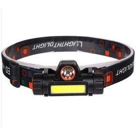 Resim High Power Kafa Lambası Su Geçirmez Siyah 