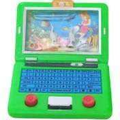 Resim Paras Ticaret Laptop Şeklinde Yeşil Su Atarisi Suda Halka Geçirme Oyunu (E.: 12,9 CM X 9,9 CM)(açıklamaya Bakınız 