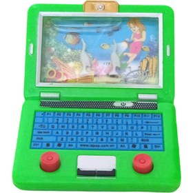 Resim Paras Ticaret Laptop Şeklinde Yeşil Su Atarisi Suda Halka Geçirme Oyunu (E.: 12,9 CM X 9,9 CM)(açıklamaya Bakınız 