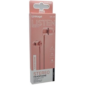 Resim Linkage LKL-24 Kablolu, Metal Kumandalı Mikrofonlu 3.5mm Jack Kulaklık 
