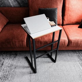 Resim Eportatif Bilgisayar Sehpası Laptop Masası Notebook Standı Beyaz 1409 