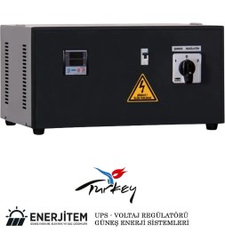 Resim Enerjitem Regülatör 15 Kva Monofaze Servo Kontrollü Voltaj Regülatörü, 15 Kva Regülatör 