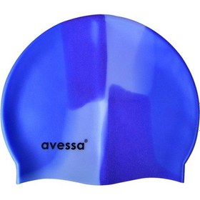 Resim Avessa Gökkuşağı Silikon Bone Mavi-Mor MC109 Çok Renkli 