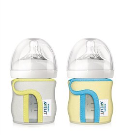 Resim Avent Biberon Kılıfı Natural Cam Biberon 120 Ml 