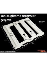 Resim Sanica Gömme Rezervuar Çerçeve Klozet İç Takım Çerçevesi 