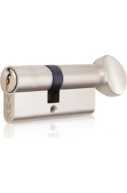 Resim Ymk Eko 90MM Saten Cerman Mandallı Hibrit Barel, Kapı Silindiri 