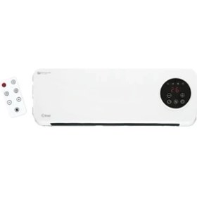 Resim Kiwi KHT-8490 Klima Tipi Duvar Tipi Isıtıcı Fan Kumandalı - Dijital Dokunmatik Ekran 2 Kademe Isı Zaman Ayarlı 2000W (5051) 