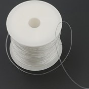 Resim 60.35 metre Şeffaf Monofilament Balıkçılık İpi - Balon Asmak, El İşleri, Süslemeler & Boncuk Dikiş için Güçlü Görünmez Naylon Halat - Garlandlar, Resimler, DIY Projeleri, El Sanatları Malzemeleri için Esnek Olmayan Dayanıklı İplik, Düz Yüzeyli, Pürüzsüz Dokulu, El Sanatları Tutkunları İçin 