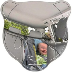 Resim Bebek Dikiz Aynası Kilitli Vantuzlu R450 Kiva Panda Kör Nokta 11,5 x 11,5 Cm 1.525.040 