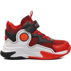 Resim Pepino Kırmızı Beyaz Siyah Çocuk Basketbol Ayakkabısı Çok Renkli 