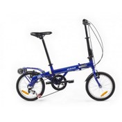 Resim Bisan FX 3800 Katlanır Bisiklet (Beyaz Mavi) 