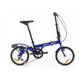 Resim Bisan FX 3800 Katlanır Bisiklet (Beyaz Mavi) 