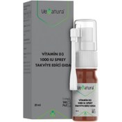 Resim VENATURA Vitamin D3 1000 IU Sprey Takviye Edici Gıda 20 ML 