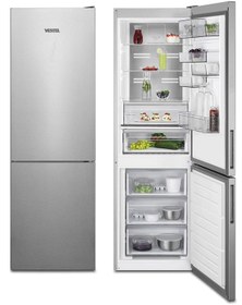 Resim VESTEL 380lt Inox No-frost Buzdolabı 