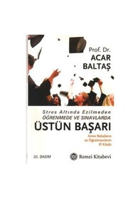 Resim Üstün Başarı - Acar Baltaş - Remzi Kitabevi 