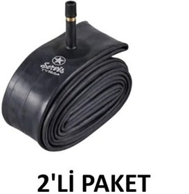 Resim Servis 26X1.95/2.125 İÇ LASTİK A/V BUTLY Bisiklet İç Lastiği Takım (2 ADET) 