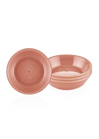 Resim The Mia Noon Snack Bowl Set of 4 Salmon 10 cm 