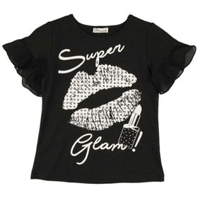 Resim Best kids kız çocuk glam baskılı bluz 4630 - BEYAZ / 14 yaş 