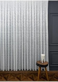 Resim Ev Depo Home Sarmaşık Ekstraforlu Pilesiz Düz Dikim Tül Perde Tek Kanat SRMSKEKSTRFR, Ekru, 140 x 250 