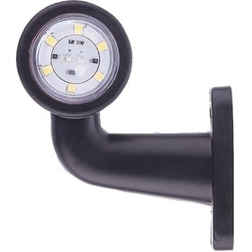 Resim Ultra Mini Egri Lamba 12 Ledli 8Cm Kirmizi Beyaz 504632098 