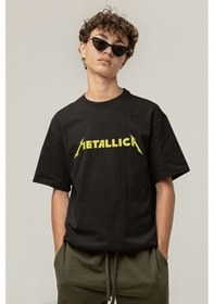 Resim Metallica Logo Siyah Tişört 
