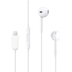 Resim İphone 8 Pin Bağlantı Kulak İçi Kulaklık 3630 Beyaz 