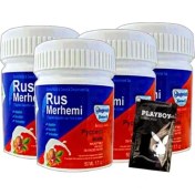 Resim Buğz Rus Merhemi Glegnid Blue Tüy Kremirus Merhemi 4 Tane x 50 ml + Yanında Jel - 000031KI 