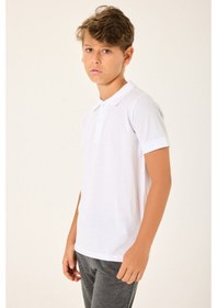 Resim Rolypoly Erkek Çocuk Beyaz T-shirt 5274-49297 Beyaz 