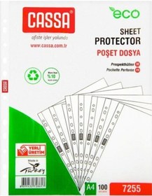 Resim Cassa Eko 100'lü Poşet Dosya 
