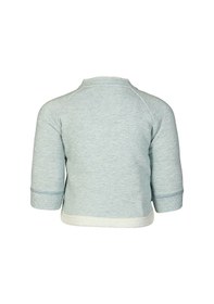 Resim Organicera Organik Sweatshirt,Aqua Melanj (554296576) Çok Renkli 