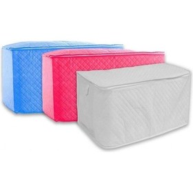 Resim Çok Amaçlı 2XL Yorgan Hurcu Hurç Saklama Düzenleme Hurcu 90X40X50 Çok Renkli 