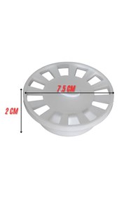 Resim 10x10 Süzgeç İçin Yuvarlak -oval -daire Gider Kapağı , Yer Sü 