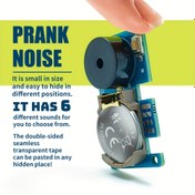 Resim 1 Adet Elektronik Çıngırak Şaka Oyuncak - Gerçekçi Çıngırak Sesli, Kompakt ve Taşınabilir, Uzun Pil Ömrü, Gizli Yerleştirme için Düzgün Bant - Yetişkinler, Partiler, Ofis, Ev, Araba İçin Komik Şakalar - Eğlenceli Hediye (Mavi), Parti Şakaları, Ofis Mizahı, Diskret Tasarım, Oyuncağı Gadget, Dayanıklı Reçine 