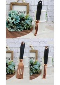 Resim Bakır 3 Lü Soyacak Spatula Oyacak Seti Bakır 