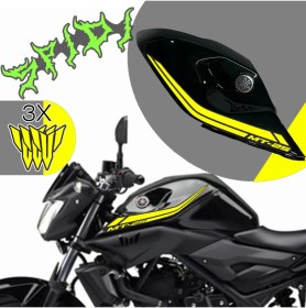 Resim Mt-25 Neon Sarı Depo Şerit Sağ Sol 2015-2018 